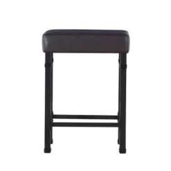 3pc Austin Pub Dining Sets Metal/Black - Linon -Linon GUEST 041ebb6c 8a62 4bf3 b75d b3a39cec2a76