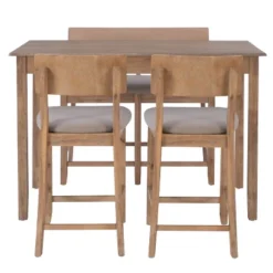 4pc Jordan Tavern Counter Height Dining Set - Linon -Linon GUEST 059746a6 97dc 4b66 b631 d4c35e388da8