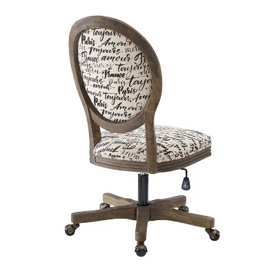 Erin Office Chair - Linon 4 Erin Office Chair - Linon - Image 2