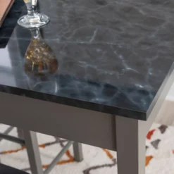 3pc Lancer Tavern Counter Height Table Dining Set - Linon -Linon GUEST 0673b0bb ac44 49ef b7d9 9d34ba04f2e7