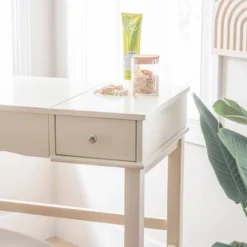 Jackson Vanity Set Cream - Linon -Linon GUEST 0ba45cdf 0d5d 4bd2 8c04 de4441c22617