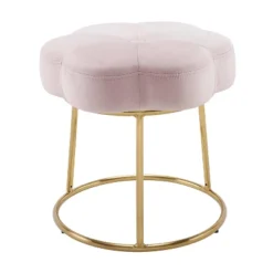 Seraphina Accent Vanity Stool - Linon -Linon GUEST 0e227975 d10a 427a 9050 5fdb1d004d59