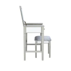 Madison Silver Vanity Set Silver - Linon -Linon GUEST 11ad82c3 5b10 47cf beaa 4b33a897e814