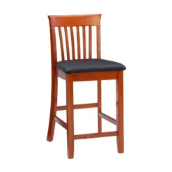 24" Torino Craftsmen Counter Height Barstool - Linon -Linon GUEST 12e5fbe5 6c58 4aca 827d a8ffb5ee478b
