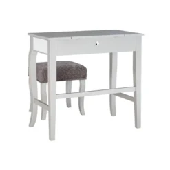 Harper Vanity Set Silver - Linon 21 Harper Vanity Set Silver - Linon -Linon GUEST 1384364d 6c39 4d36 a2ad 159d254b83fc