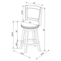 Tift Buff Counter Height Barstool Gray - Linon 17 Tift Buff Counter Height Barstool Gray - Linon -Linon GUEST 13e49384 f449 4362 8621 0cafa0917a32