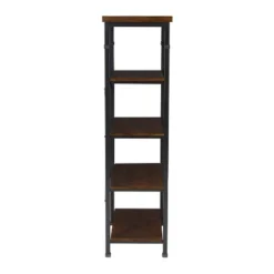 54" Austin Bookshelf Brown - Linon -Linon GUEST 18c6ad9e 7382 438c a5d1 5fc3a7581024