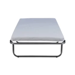 Twin Fensby Folding Bed Gray - Linon -Linon GUEST 18d94de6 6ca1 471d b9dd 4927f0851017