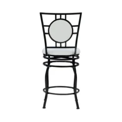 Teagan Adjustable Stool Black - Linon -Linon GUEST 1be925a9 5159 477a 8638 5a4b077577d4