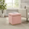 Lucinda Square Ottoman - Linon -Linon GUEST 20980a4d 1bbd 4fc5 9d7f e3ca00333a90