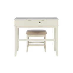 Jackson Vanity Set Cream - Linon -Linon GUEST 20b3e5a2 19ee 46a3 bfde 8e7b66286cf1