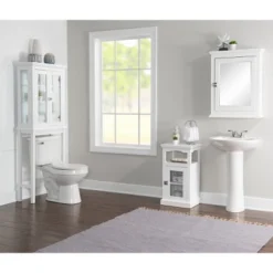 Scarsdale Demi Cabinet White - Linon -Linon GUEST 20efe8fe 080c 4782 ae10 a3b38c2eb736