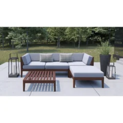 4pc Summerlyn Patio Seating Set - Linon -Linon GUEST 2137bc40 e7d2 40f2 927f 40b9ad5bc334