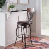 Malise Barstool Bronze - Linon -Linon GUEST 2550c9ef c42a 4e35 8953 97dffa824b79
