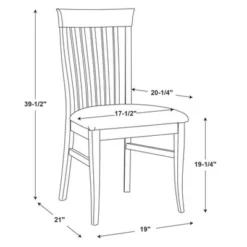 Set Of 2 Smythe Upholstered Chairs Black - Linon -Linon GUEST 28b067bf aaee 4e60 b349 025b9814b040