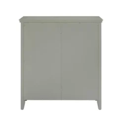 Largo Double Door Cabinet Gray - Linon -Linon GUEST 298a2bfc 1c39 48d5 ab6a d7fd1d3eb33b