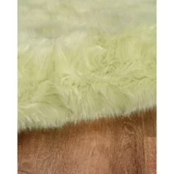 Faux Sheepskin Rug - Linon -Linon GUEST 2b3b2350 c282 4dd6 b5c4 3ef6b6f72217
