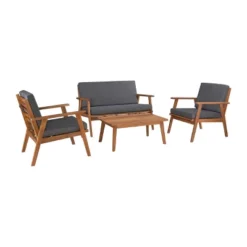 Cole Outdoor Chat Set - Linon -Linon GUEST 2ca73756 026a 4c8e 94da 44ee149210a0