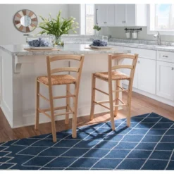 Set Of 2 Emilo Counter Height Barstools - Linon -Linon GUEST 2d6ac9d5 ab75 4ae0 861c 7691f4fed3a1