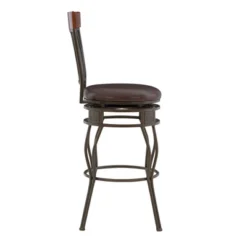 30" Flynn Barstool Bronze - Linon -Linon GUEST 2e822c45 03cd 4ec2 8fcd 528327a1e508