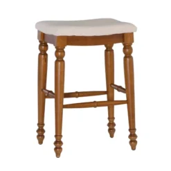 Marino Backless Barstool Wood - Linon -Linon GUEST 3267ee08 82bf 4bcf b7bb 3c8bdb47deb4