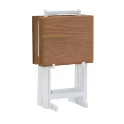 Marlowe Tray Table Set - Linon -Linon GUEST 327cc416 92a3 4b21 a844 ad321d4d1cf2