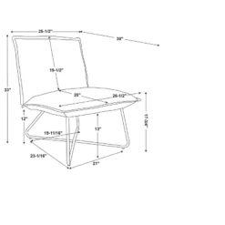 Kelvin Chair - Linon 24 Kelvin Chair - Linon -Linon GUEST 36501296 5a4e 44ca a87c c49eba3986b7