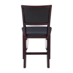 2pc Claire Folding Chair Espresso - Linon -Linon GUEST 42ef42bc 5eab 43d6 a847 7736dc827ba7