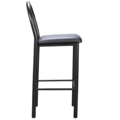 Set Of 2 Thayer Barstool Black - Linon -Linon GUEST 44a9605f b1c0 4f69 a50a a849f4a101f4