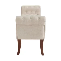 Madison Roll Arm Bench - Linon -Linon GUEST 452c2a5c 1a35 444d ab6e c5d1a7ded044