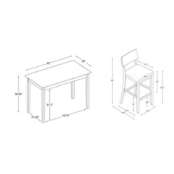 5pc Jordan Tavern Counter Height Dining Set - Linon -Linon GUEST 4871a190 362b 4d3a bf55 20acdf734bea