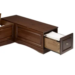 Colby Backless Nook Dining Sets Brown - Linon -Linon GUEST 4c9d05fa d93d 4ea9 861c 96d97d0b4185