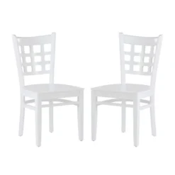 Set Of 2 Lola Side Chairs - Linon -Linon GUEST 509336e2 c443 4f57 af56 8c39e363e58f