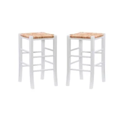 Set Of 2 Gianna Backless Counter Height Barstools - Linon -Linon GUEST 511c5c06 a247 4ddf b9ca 3d5b8dd6c66a