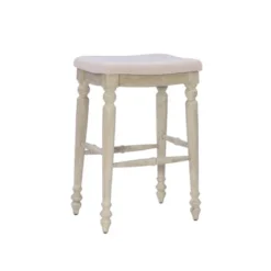 Marino Backless Barstool Wood - Linon -Linon GUEST 5250ff28 dc8f 4163 aeaa c47471b5b597