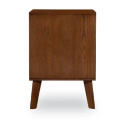 Reid 2 Drawer Nightstand Chest Walnut - Linon -Linon GUEST 534fff35 19ea 45f4 bca6 f4708d6ebff8