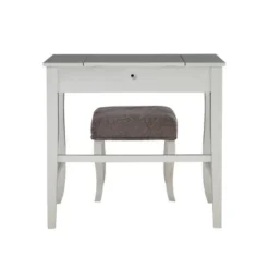 Harper Vanity Set Silver - Linon 22 Harper Vanity Set Silver - Linon -Linon GUEST 5434b76d 9110 46c4 b362 5fb40ac281df