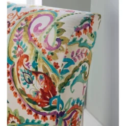 Julie Curved Back Slipper Chair Red - Linon -Linon GUEST 54e28fee b6fb 48bb 99b9 d4364e002fba