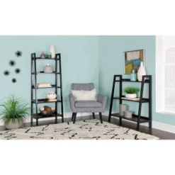 59.84" Calum 5 Shelf Bookshelf Black Cherry - Linon 16 59.84" Calum 5 Shelf Bookshelf Black Cherry - Linon -Linon GUEST 569b9e00 5e7d 40b7 a6d3 9b0e88123dec