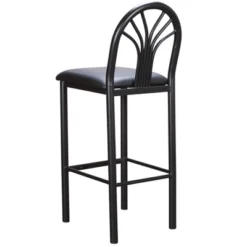 Set Of 2 Thayer Barstool Black - Linon -Linon GUEST 56e9f1d2 e448 45a7 8d40 81cc168f8b3f