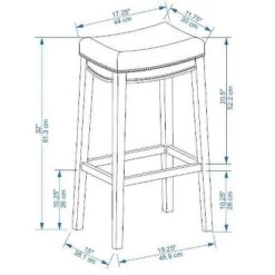 Claridge Rustic Backless Barstool - Linon 22 Claridge Rustic Backless Barstool - Linon -Linon GUEST 58bd51b1 6e06 485f 87c2 1bda0430b917