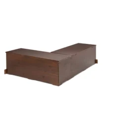 Colby Backless Nook Dining Sets Brown - Linon -Linon GUEST 5a580a8c c37e 4fb4 b0cb 817d3e85bbc8