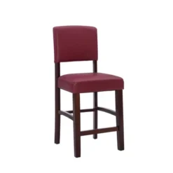 24" Monaco Counter Height Barstool - Linon -Linon GUEST 61e59ef8 179c 4f8e bcbd 1fc731633771