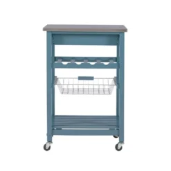 Clarke Kitchen Cart - Linon -Linon GUEST 65513479 a338 4b2d be2c 7e8c04671e27