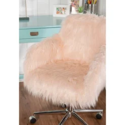 Fiona Chrome Base Office Chair - Linon 16 Fiona Chrome Base Office Chair - Linon -Linon GUEST 6ab16f1a cee8 4942 a062 43d2dbecbb39