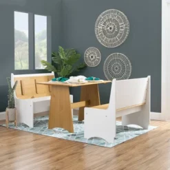 Large Merrill Back Rest Bench - Linon -Linon GUEST 6b4432c4 313a 4707 8281 babb22ecf31d