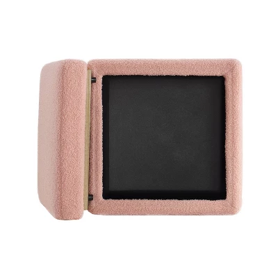 Lucinda Square Ottoman - Linon 7 Lucinda Square Ottoman - Linon - Image 5