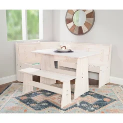 Whatley Corner Nook Dining Set - Linon -Linon GUEST 6c1dafd7 4670 42ea 8bed bf82ef561762