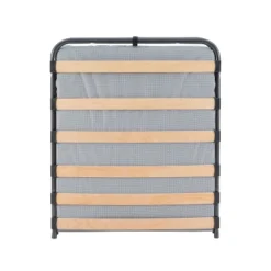 Twin Fensby Folding Bed Gray - Linon -Linon GUEST 73989aa1 f45e 45ad b01a 797268914a0a