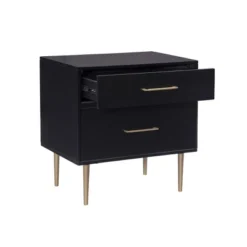 Gloria 2 Drawer Nightstand - Linon -Linon GUEST 739bf5ab 4172 41fd b8f4 5de2a8a94b09